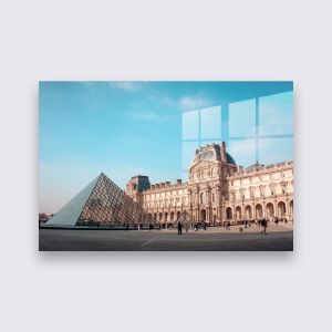 Plexiglas - Le Louvre-150-100-map